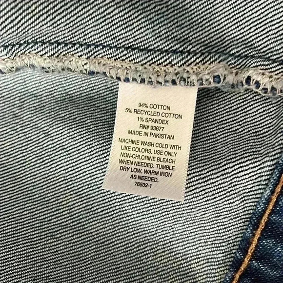 A.n.a Denim Jacket Size Large NEW - Picture 4 of 4